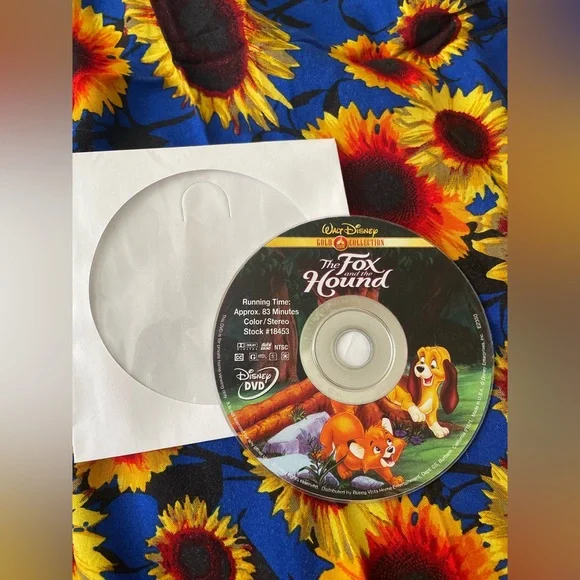 Walt Disney Gold The Fox And The Hound DVD Movie 83 Minutes - Picture 2 of 4